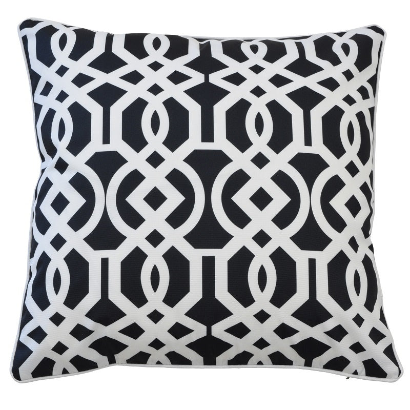 Portofino Black Outdoor Cushion