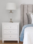 Plantation Bedside Large White