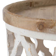 Arcadia Round Distressed Coffee