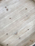 Arcadia Round Distressed Coffee