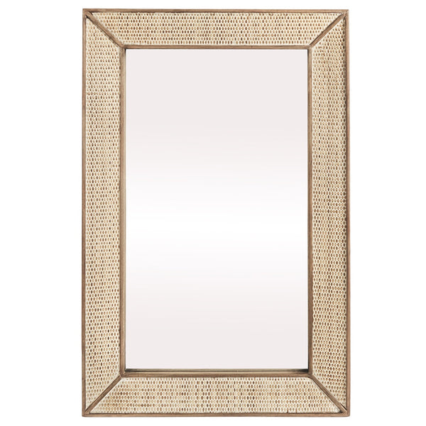 Raffles Rectangular Mirror Natural