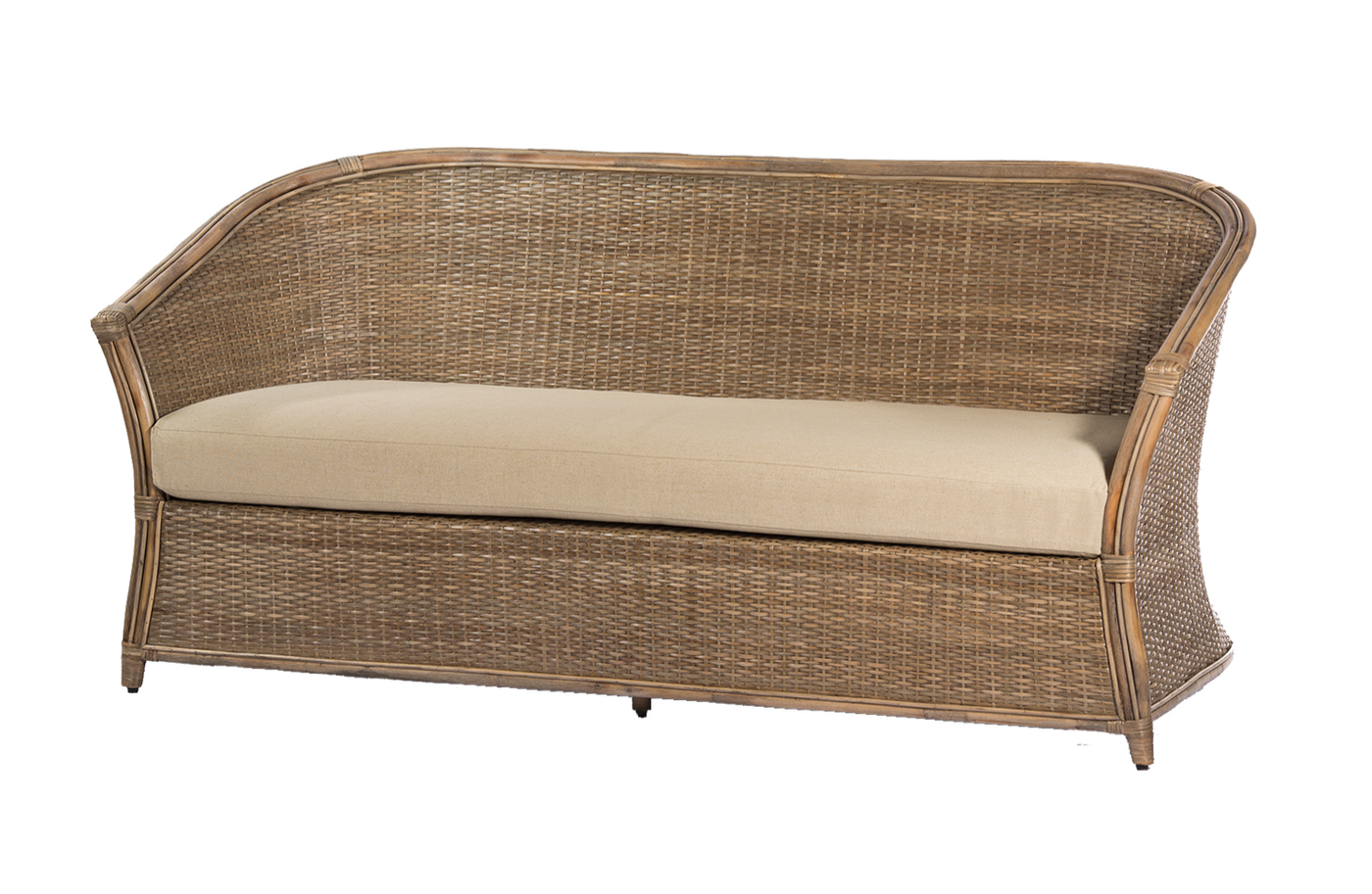 Amara 3 Seater Sofa Mud Grey