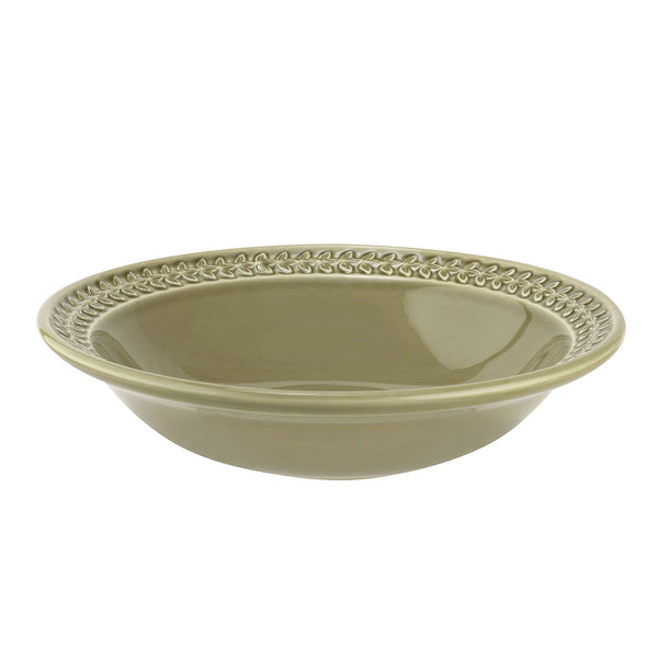 Portmeirion Botanic Garden Harmony - 23cm Pasta Bowl Moss (S/4)