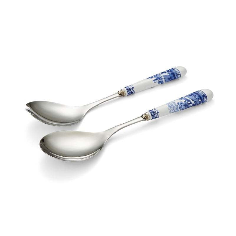 Spode Blue Italian - 24cm Salad Servers