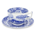 Spode Blue Italian - 0.28L Breakfast Cup & Saucer (S/4)