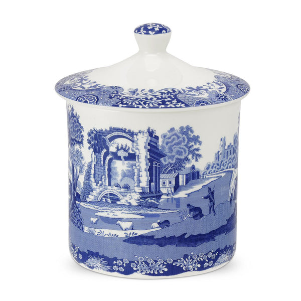 Spode Blue Italian - 19cm Storage Jar