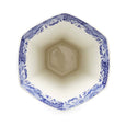 Spode Blue Italian - 26cm Hexagonal Vase