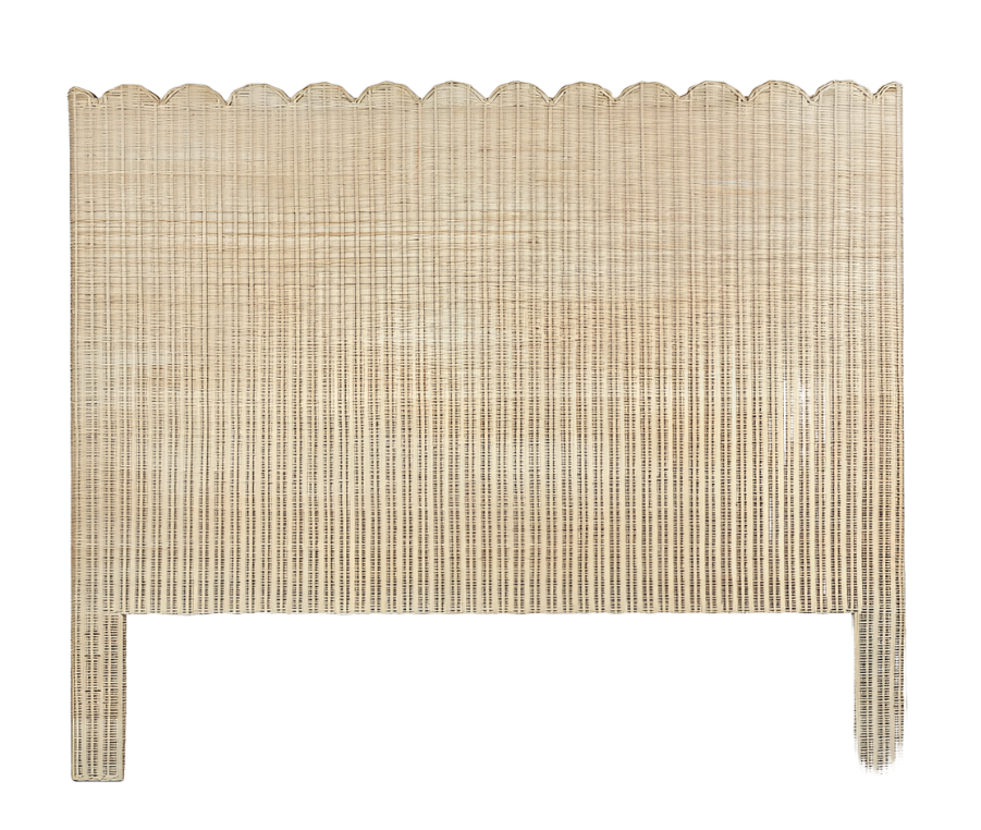 Belle Rattan Queen Size Bedhead Natural