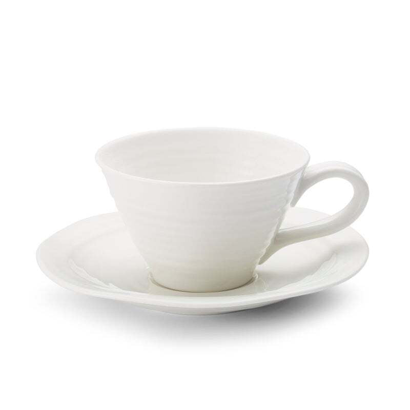 Sophie Conran for Portmeirion - 0.23L Tea Cup & Saucer (S/4)