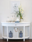 Fleur Cylinder Porcelain Jar