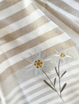 Country Alpine Daisy Tea Towel