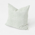 Devon Dots Green Medium Cushion 50cm
