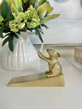 Millie Metal Door Wedge Gold