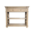 Bridgehampton Console Weathered Oak Small