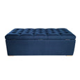 Dumont Trunk Blue Navy Linen Small