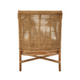 Havana Occasional Chair Rattan Cream Cushion back