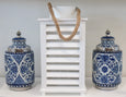 Fleur Cylinder Porcelain Jar