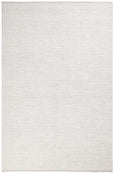 Grey/White Felted Wool Rug