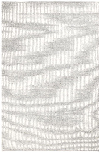 Grey/White Felted Wool Rug