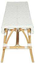 Missoli Rattan Bench Ivory