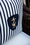 Nautical Stripes Cushion 55cm