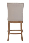 Oakwood Bar Stool Natural Beige