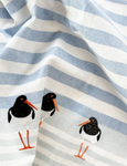 Ocean Oystercatchers Tea Towel