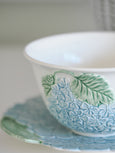 Eliza Ceramic Bowl Blue/Green close up of detail