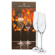 Dartington Clear Flutes (Pair)