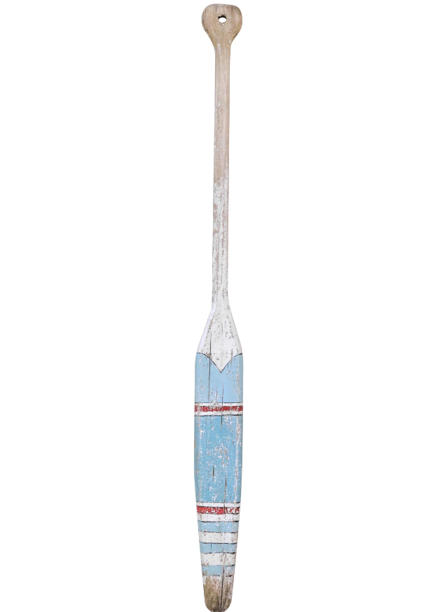 Oar Rustic Med Blue/White