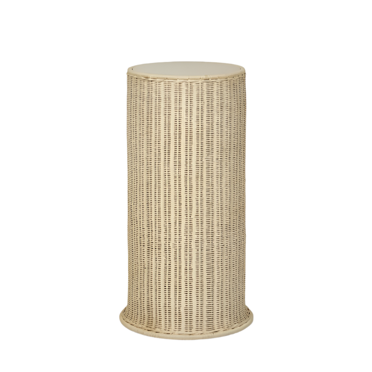 Belmont Rattan Plinth Small