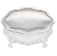 Silver Plated Louis Jewellery Box