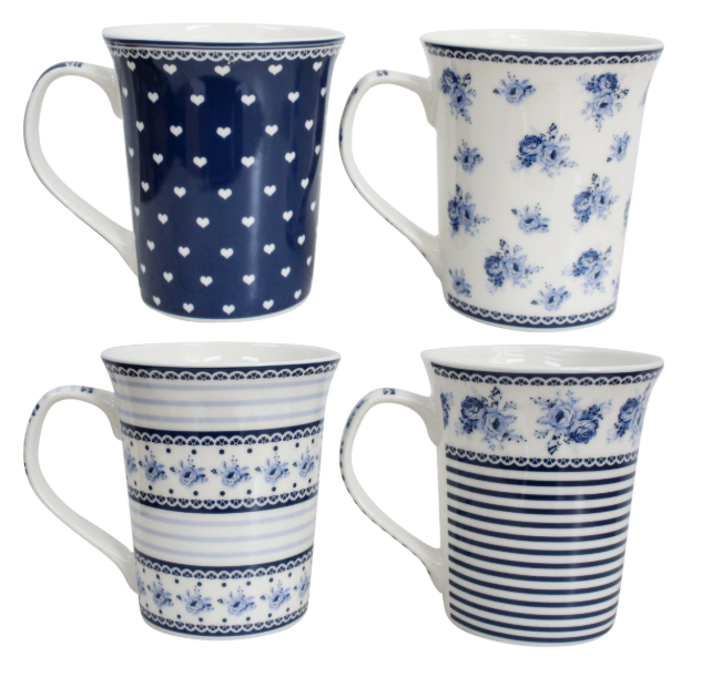 Mugs Le Petite Set/4 Asstd
