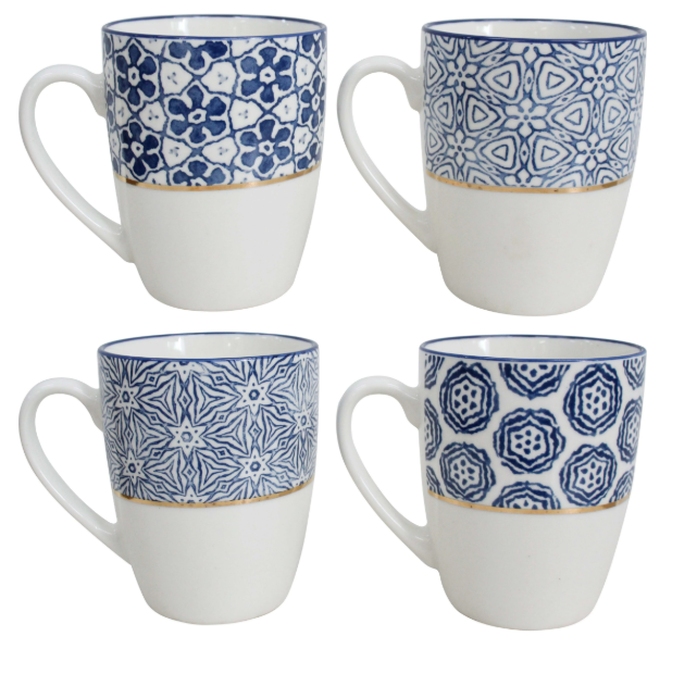 Mugs Tucson Set/4 Asstd