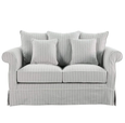 Avalon Hamptons 2 Seat Sofa C/Stripe