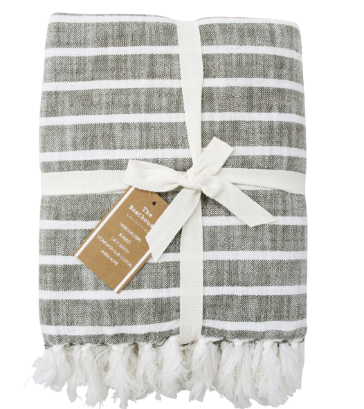 Harbour Blanket Olive Chambray