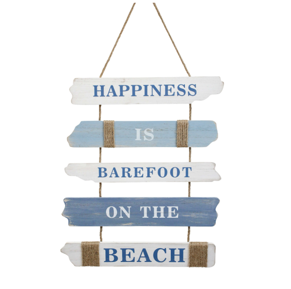 Beach Happiness Wall Sign