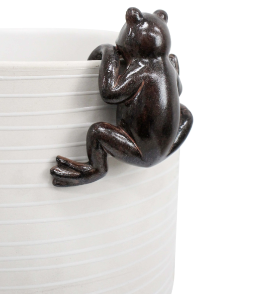 Pot Sitter Frog