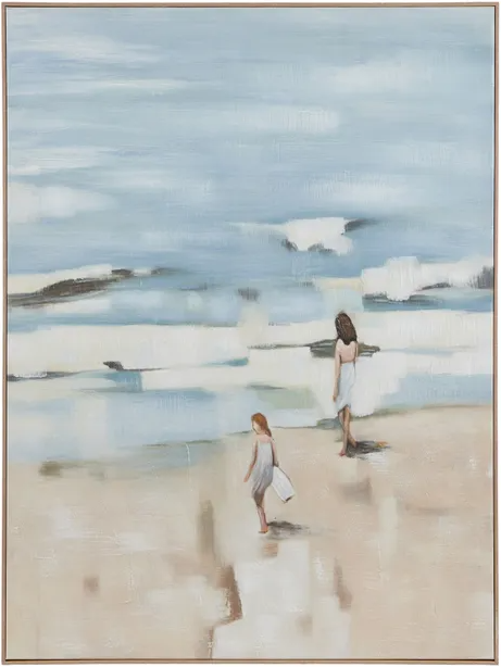 Falmouth Elm Frame Oil Painting