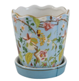 Planter Botanical Blue