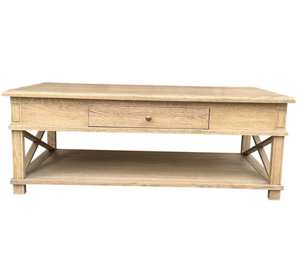 Long Island Coffee Table Weathered Oak