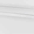 Sorrento Large Glass Door Hamptons Cabinet White