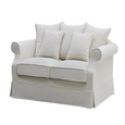 Avalon Hamptons 2 Seat Sofa Ivory