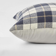 Hickory Cushion Black/White