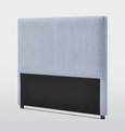Newport Bedhead Queen White & Blue Pin stripe