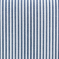Newport Bedhead Queen White & Blue Pin stripe