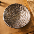 Fern Porcelain Bowl Pewter