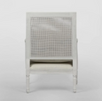 Hicks White Armchair