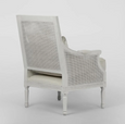 Hicks White Armchair