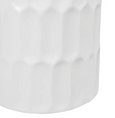 Siena Outdoor Side Table White closeup